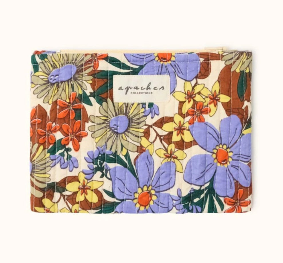 Mini pochette Mana - Bouquet - Iris