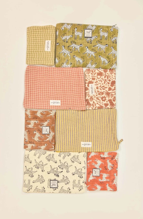 Mini pochette Mana - Checkmate - Khaki