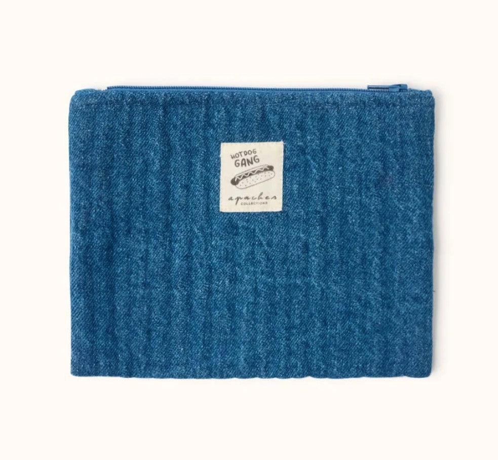 Mini pochette Mana - Denim