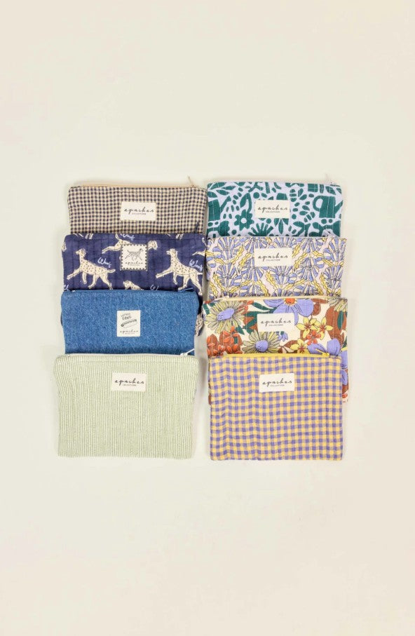 Mini pochette Mana - Denim