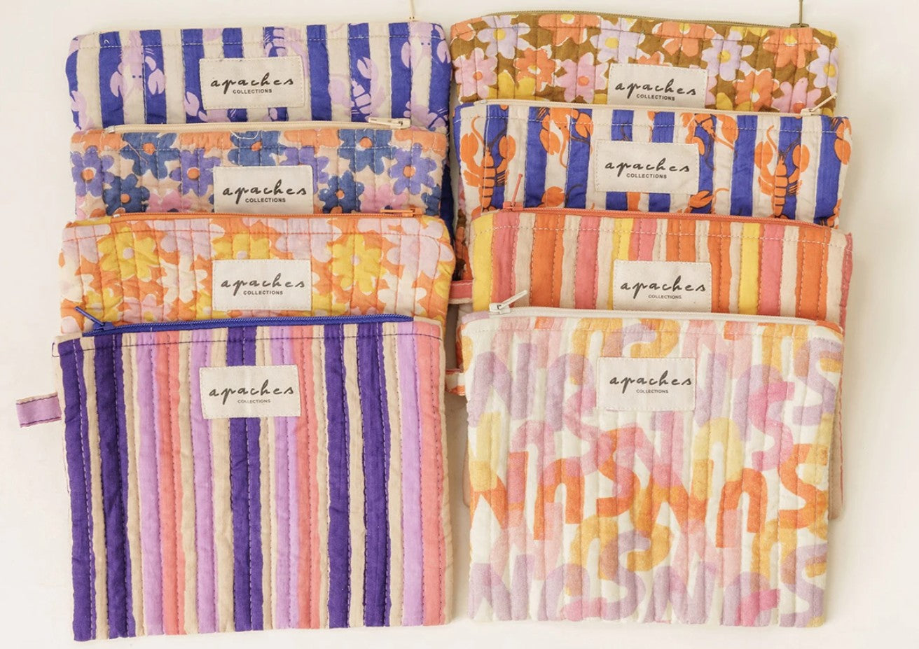 Mini pochette Mana - Paquerette -Macadamia