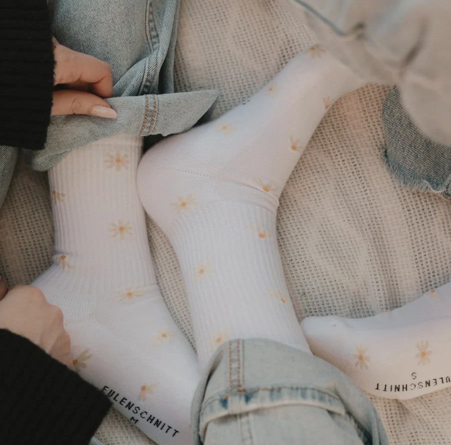 Chaussettes 39/42 - Allover Daisy