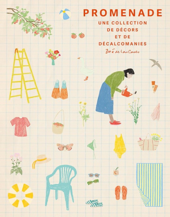 Carnet de décalcomanies - Promenades
