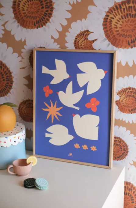 Affiche - Les Oiseaux