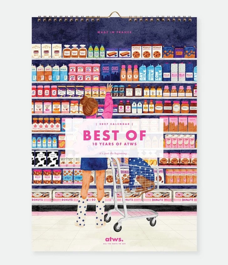 Calendrier 2027 illustré - Best of 10 years