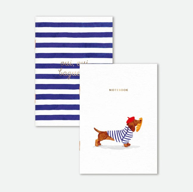 Duo de carnets de poche - Oui baguette