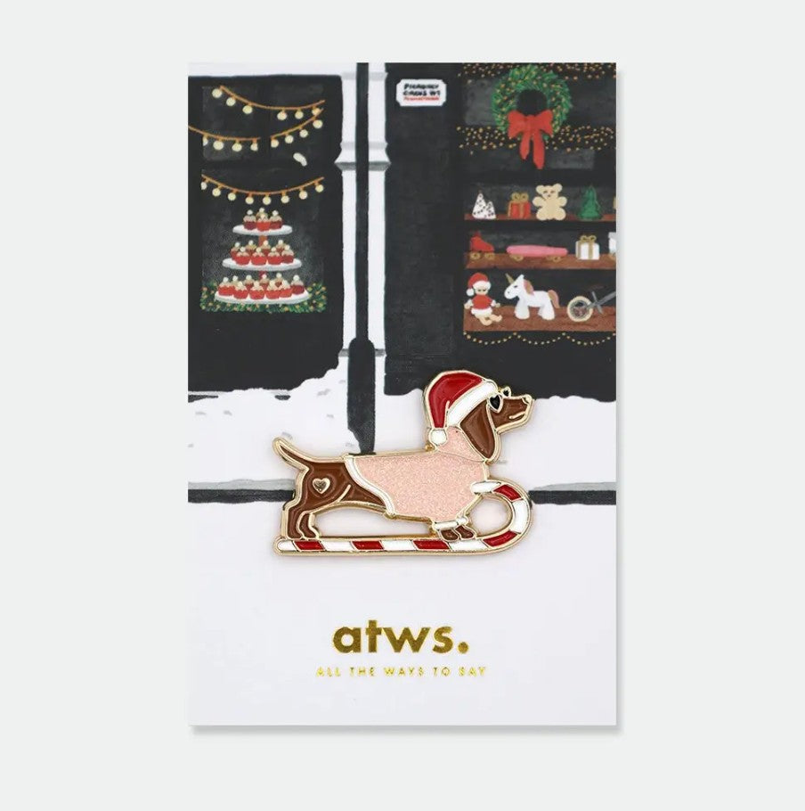 Pin's - Merry woofmas