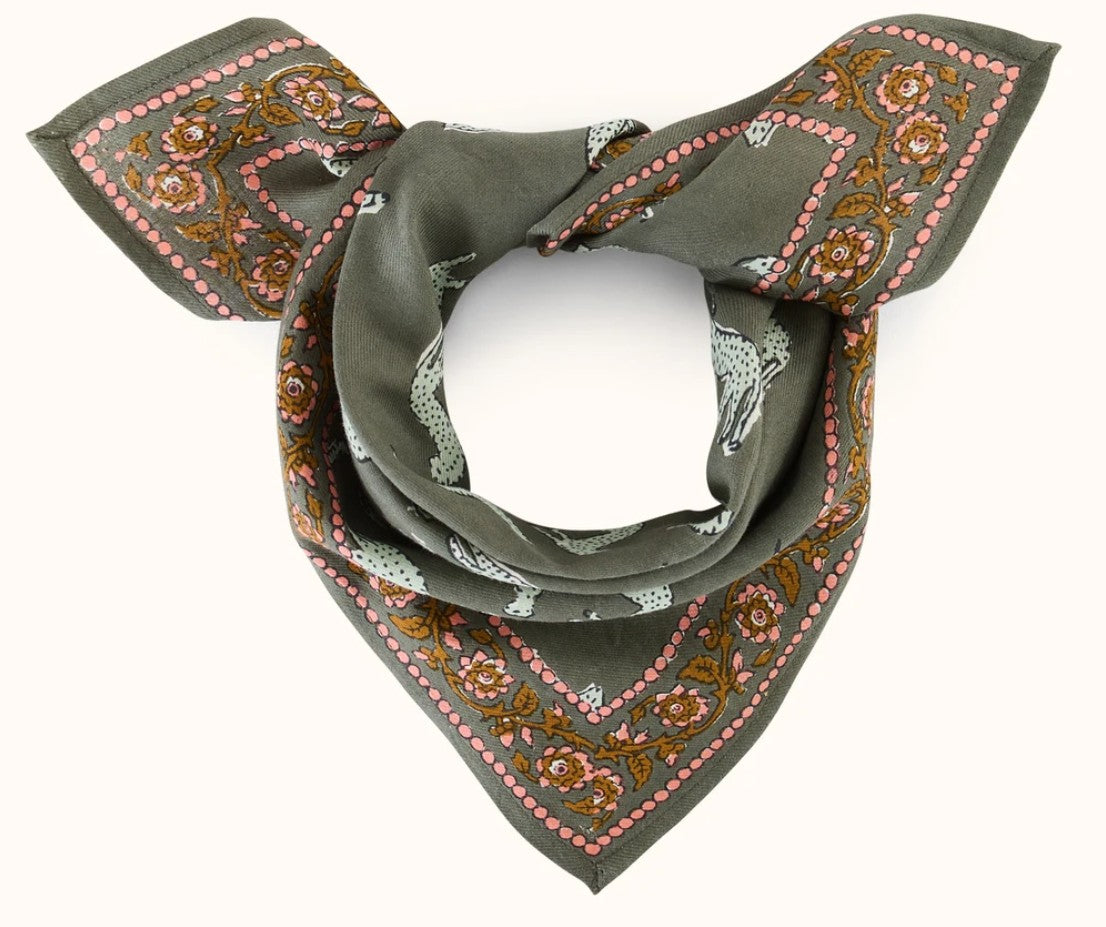 Small Foulard Manika - Bengal - Kaki