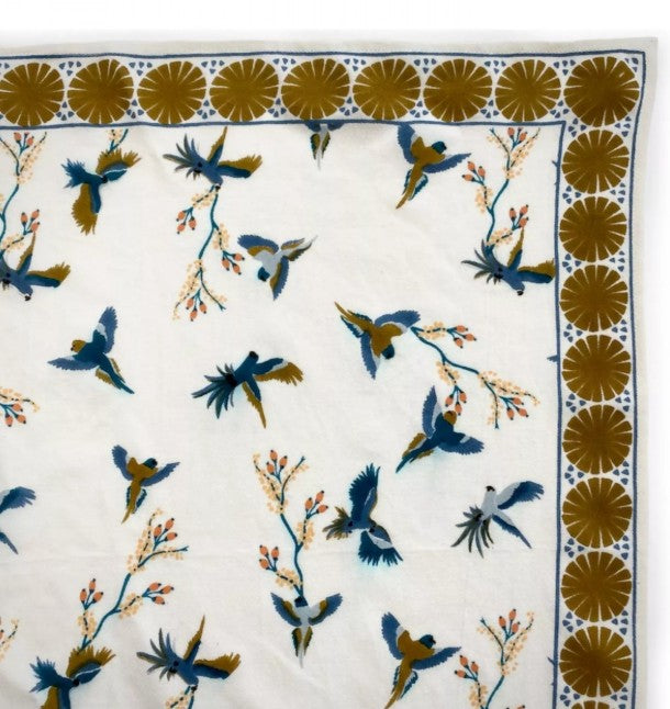 Small Foulard Manika - Cerisier - Vanille