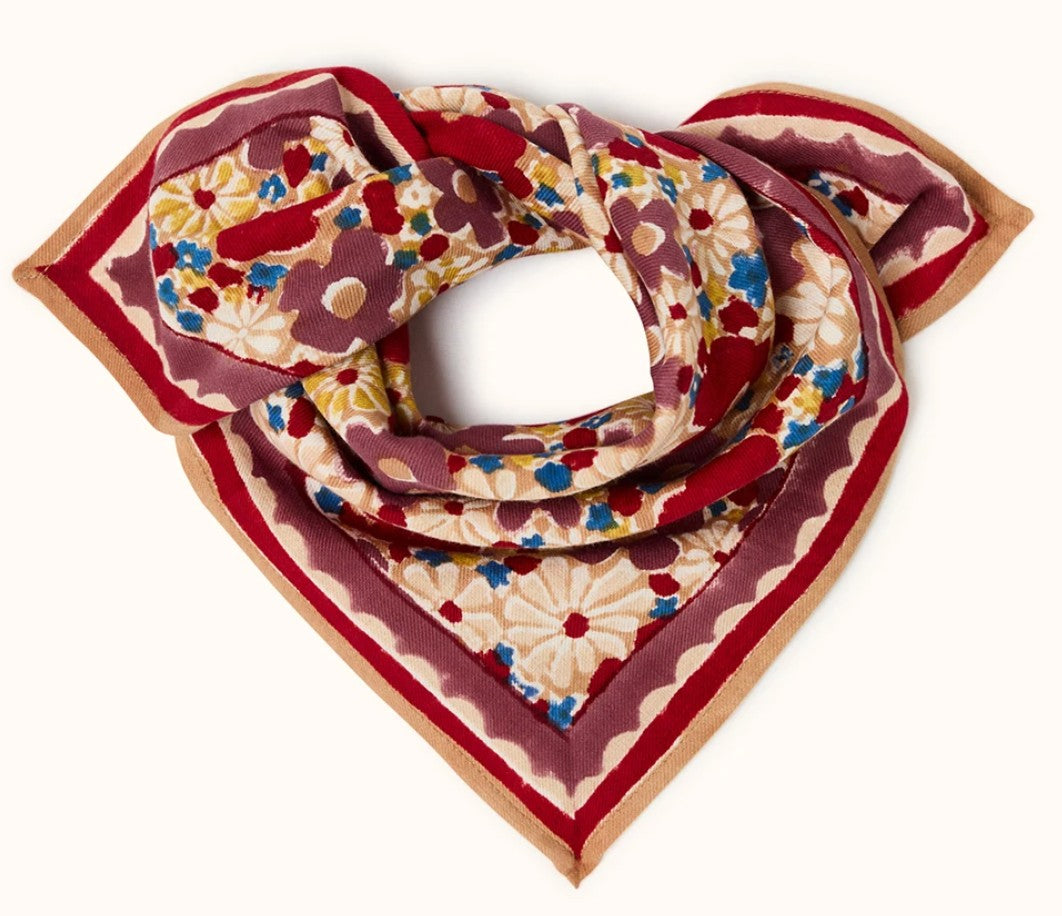 Small Foulard Manika - Janie - mocha