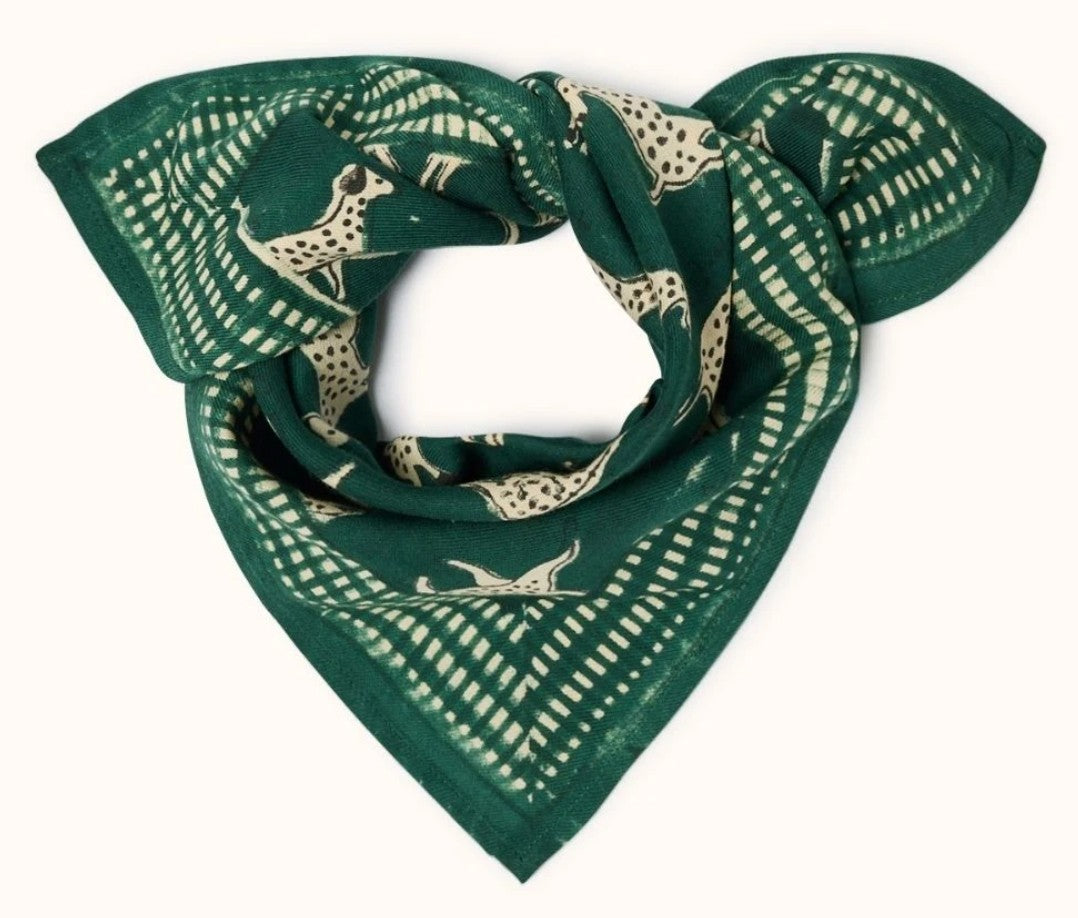 Small Foulard Manika - Pongo - Garden