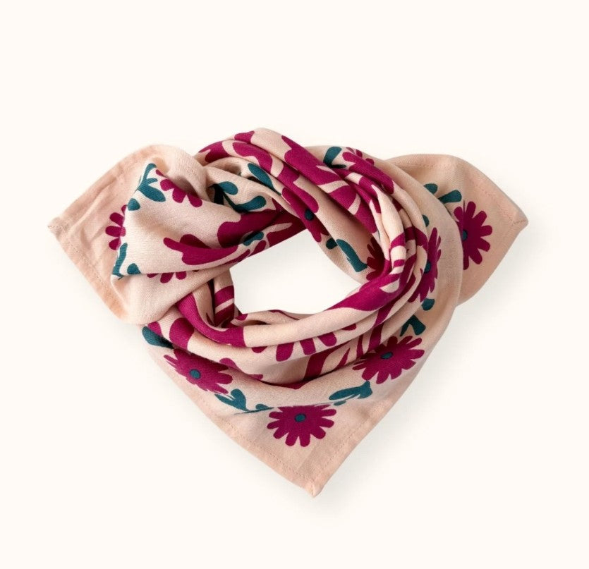 Small Foulard Manika - Rita - Macadamia