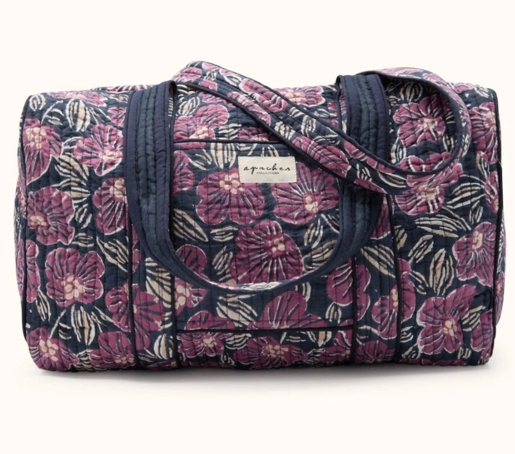 Sac Buddha - Amaryllis - Navy Cherry