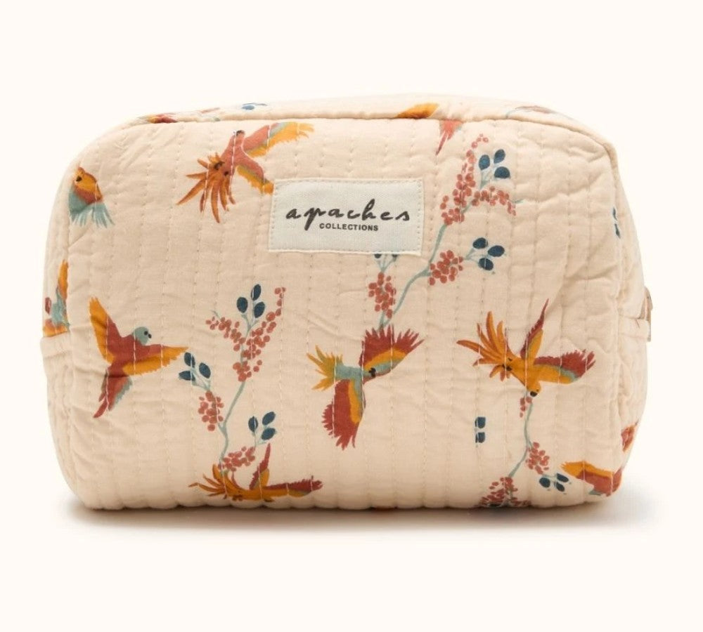 Petite Trousse Gaya - Cerisier - Macadamia