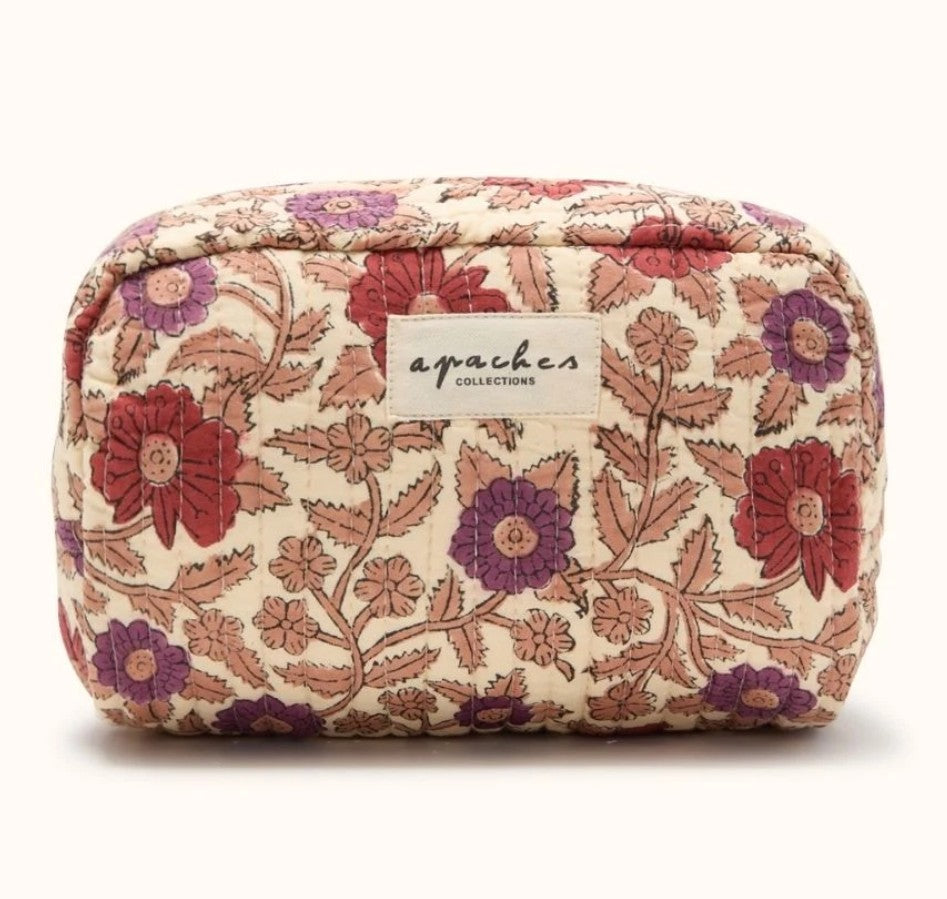 Petite Trousse Gaya - Coeur - Macadamia fire