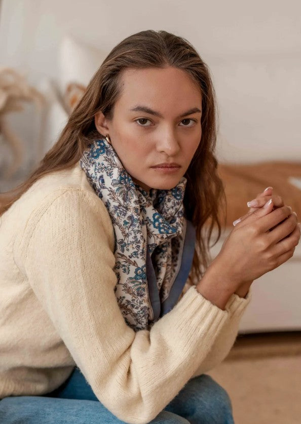Foulard Kiala - Céleste