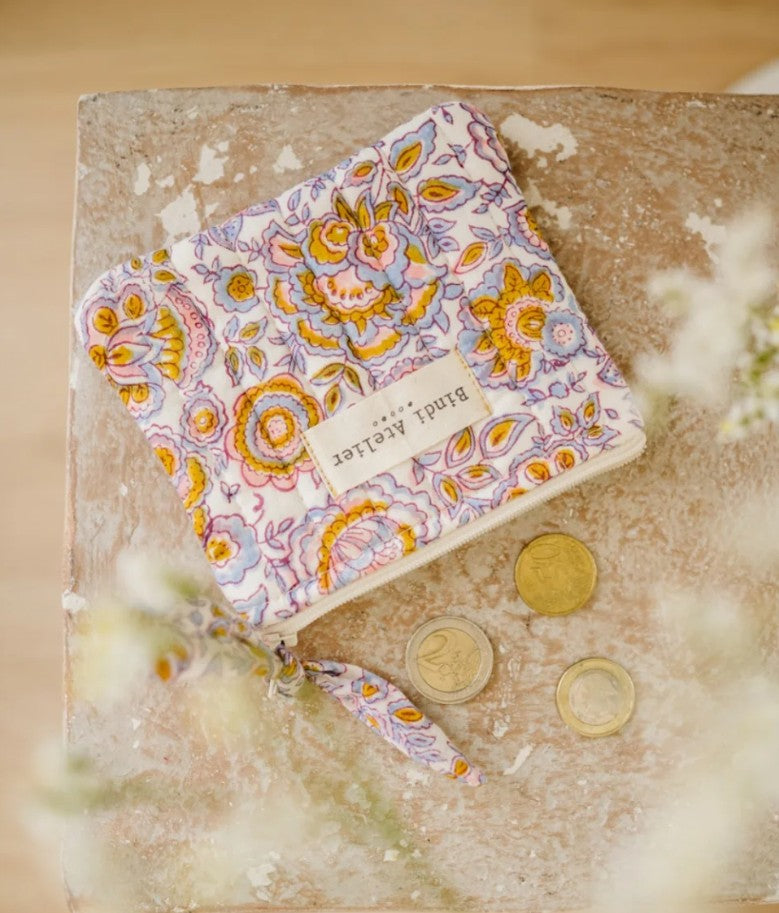 Porte-monnaie - Garda - Bleuet