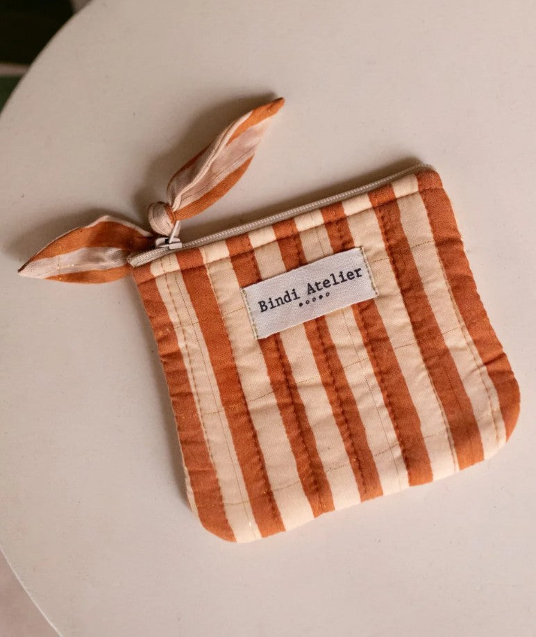 Porte-monnaie - Stripes - Cream