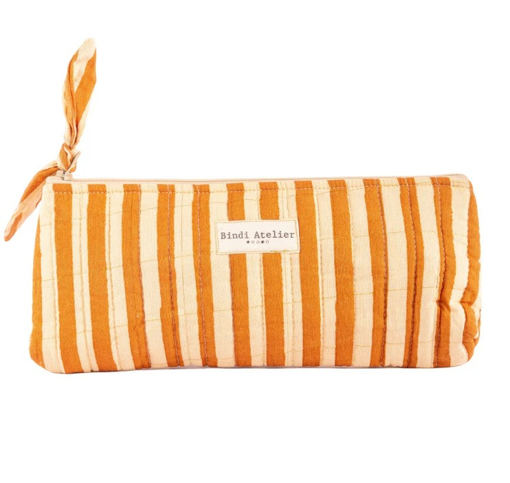 Trousse à crayons - Stripes - Cream
