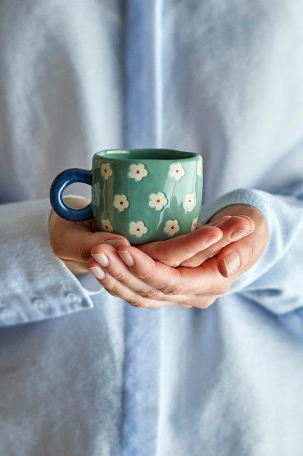 Nini Tasse - Blue - Flower - 82063253