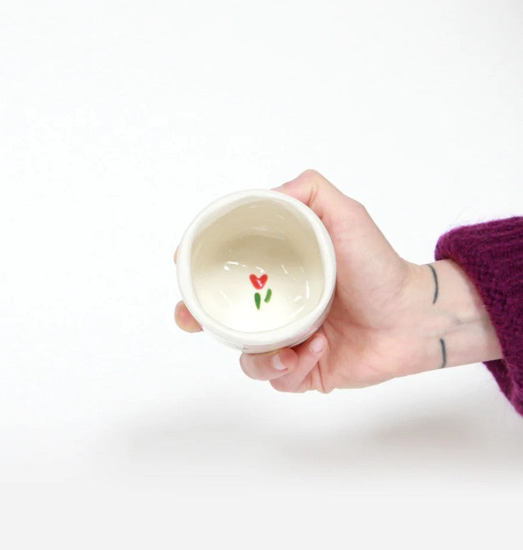 Tasse - Coeur en fleur