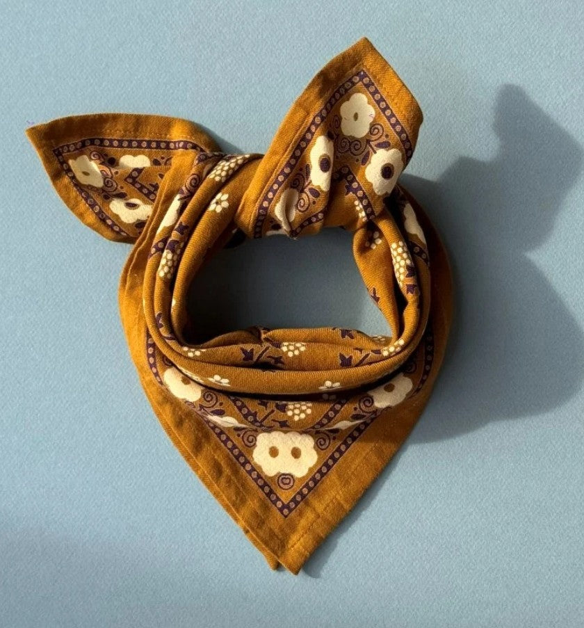 Petit foulard Anastase - Bronze