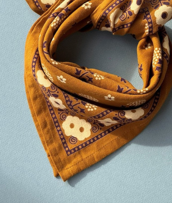 Petit foulard Anastase - Bronze
