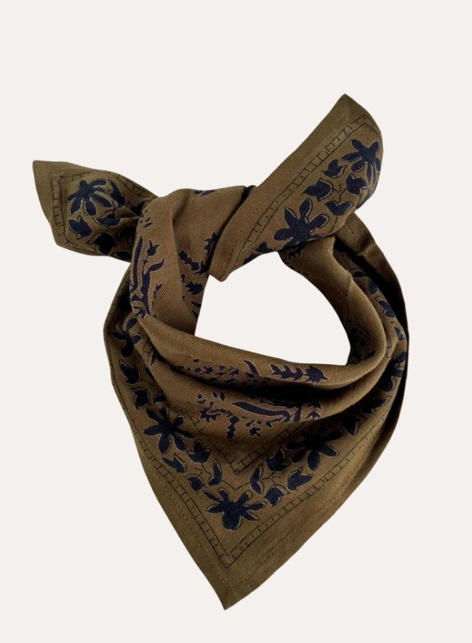 Petit foulard Galatie - Kaki