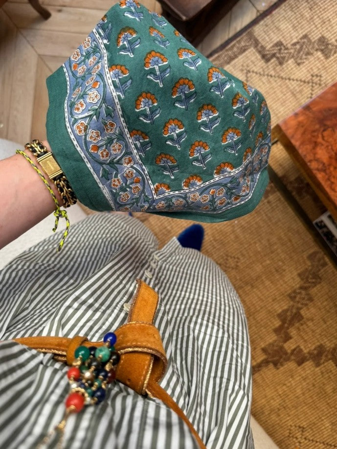 Petit foulard Séléné - Vert