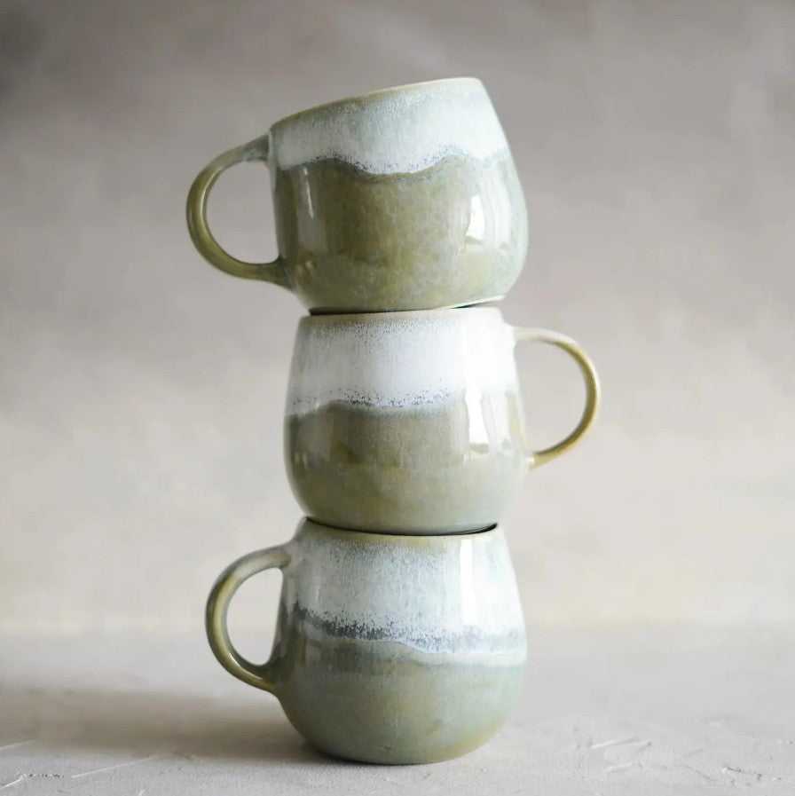 Tasse à café - vert mer