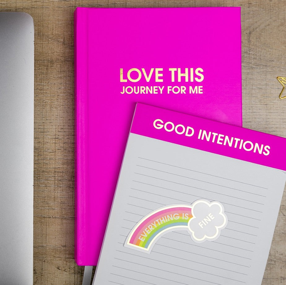 Bloc-notes ligné - Good intentions