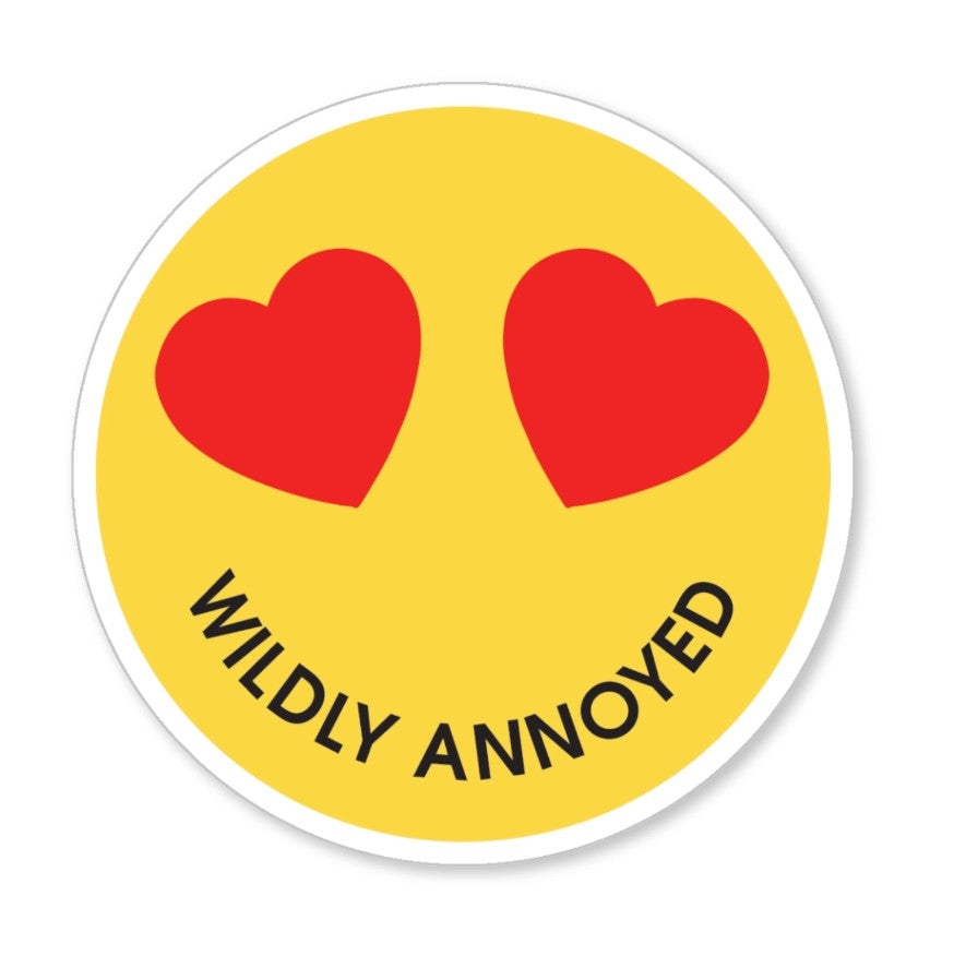 Sticker - Wildly annoyed