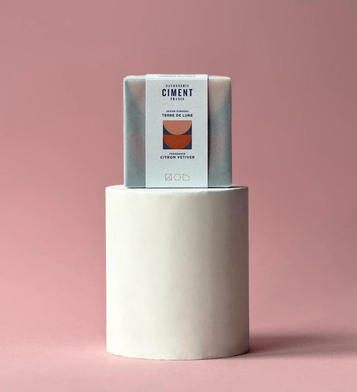 Savon surgras - TERRE DE LUNE - citron vetiver