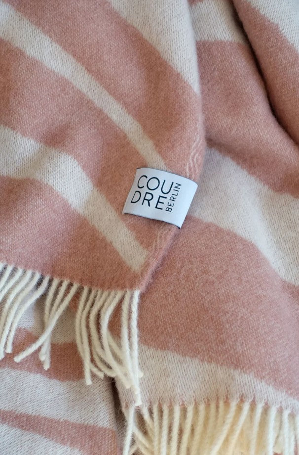 Wool blanket - Bold - Rosestone