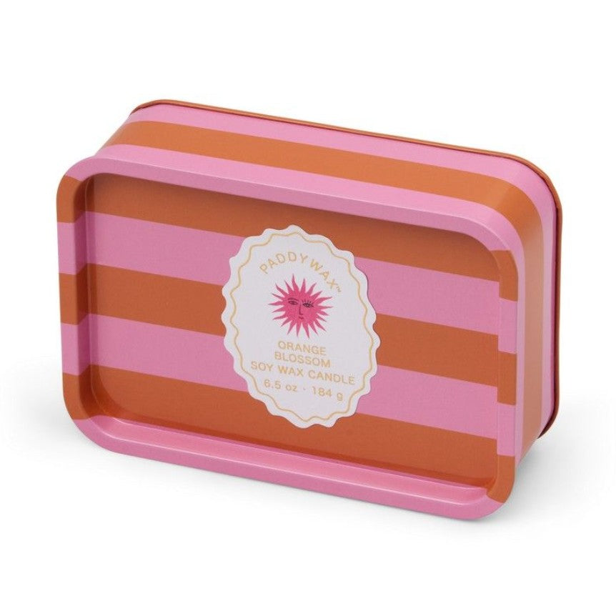 Bougie dans boîte métallique - A dopo - Sun - 184g - Orange blossom