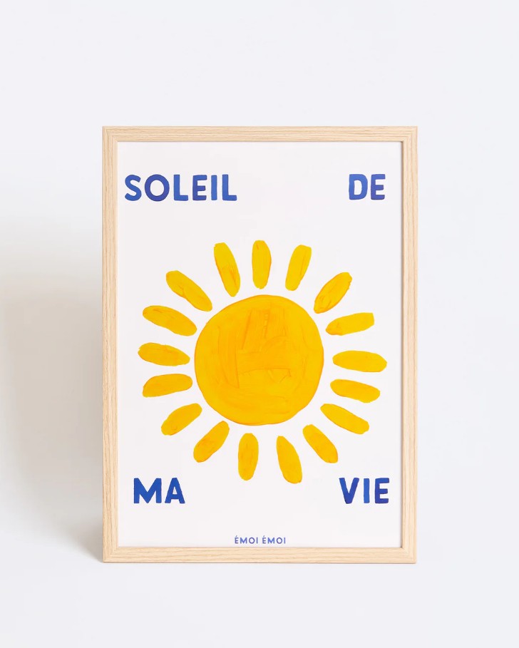 Affiche A3 - Soleil de ma vie