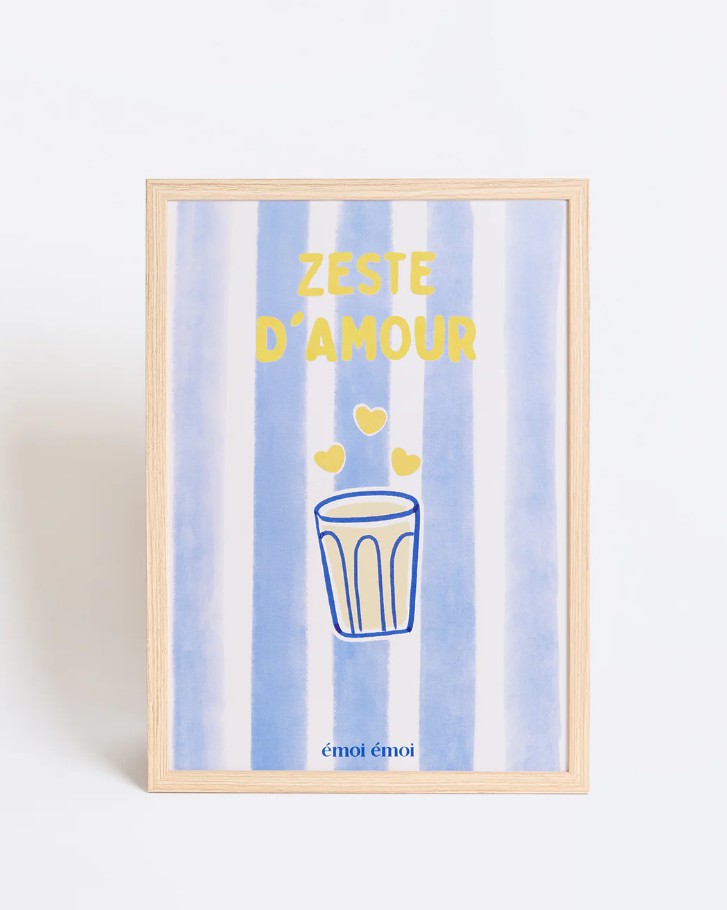 Affiche A4 - Zeste d'amour