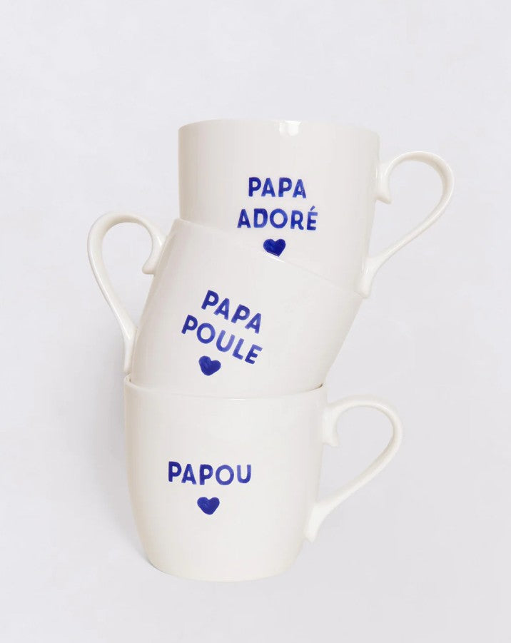Mug - Papa adoré - bleu