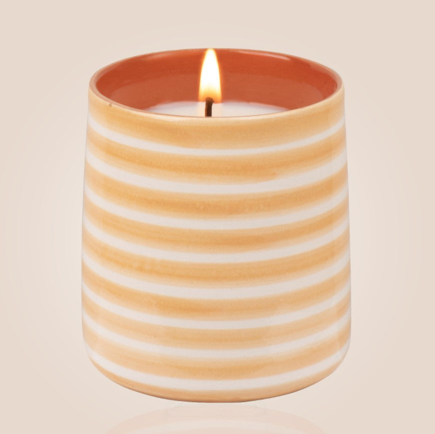 Bougie Marinière 175g - Abricot - Musc des neiges