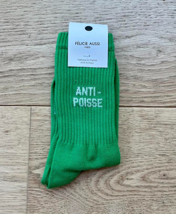 Chaussettes - Anti-poisse - vert - 36/40