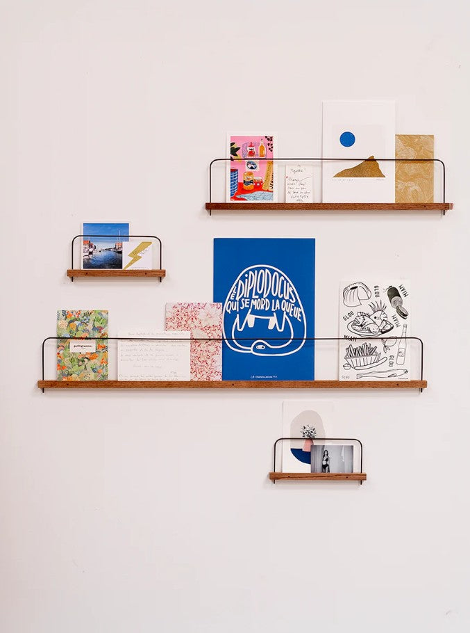 Etagère photos Super-poses - Classic brun - set de 2 petits modèles