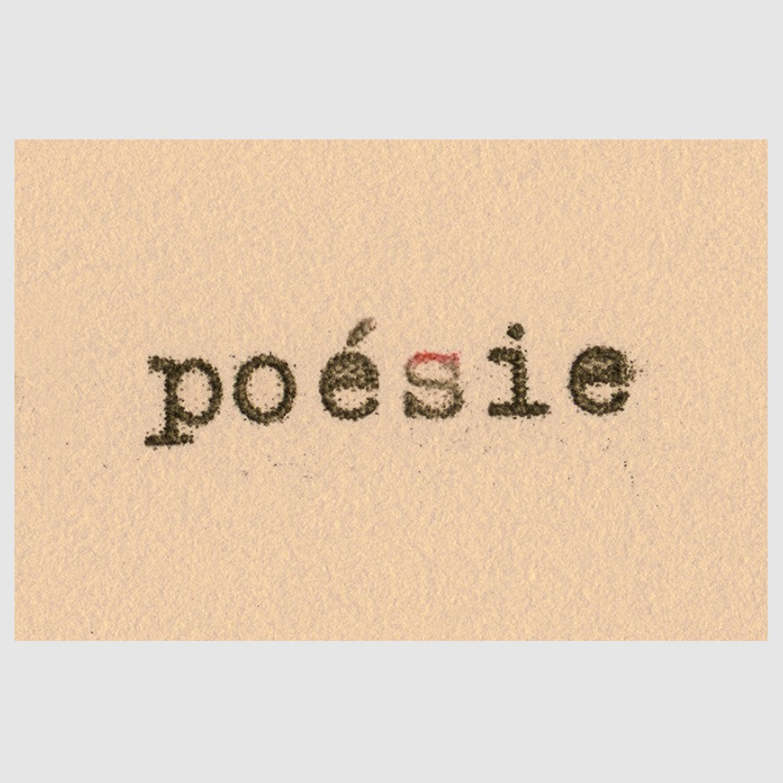 Carte - Poésie