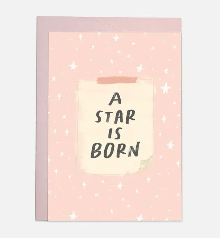 Kaart blanche - carte postale - A star is born