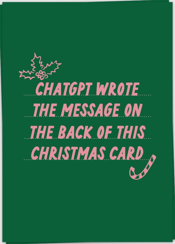 Kaart blanche - carte postale - hatgpt