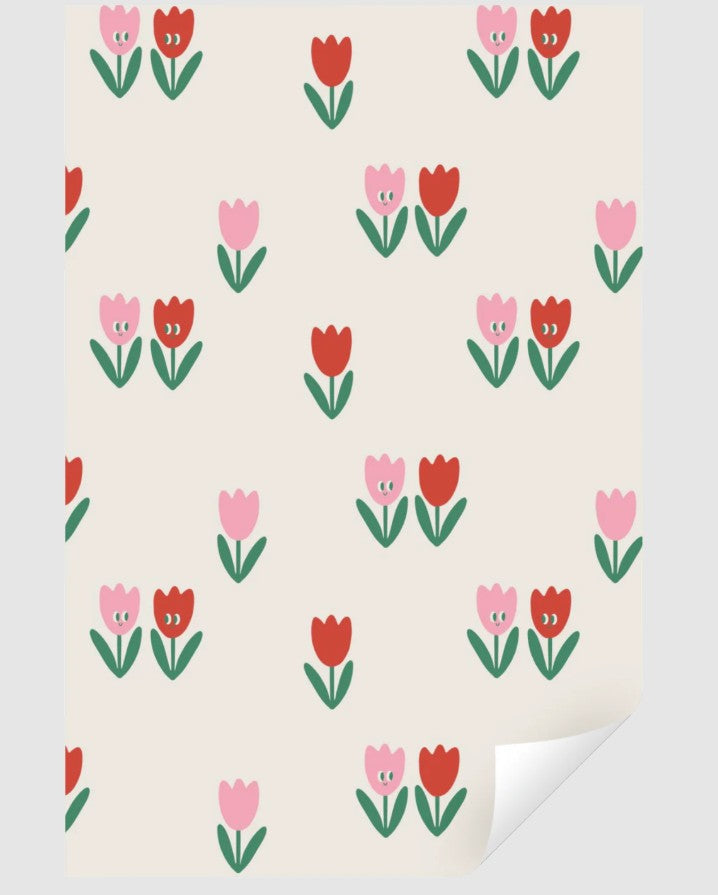 Papier Cadeau - Tulips