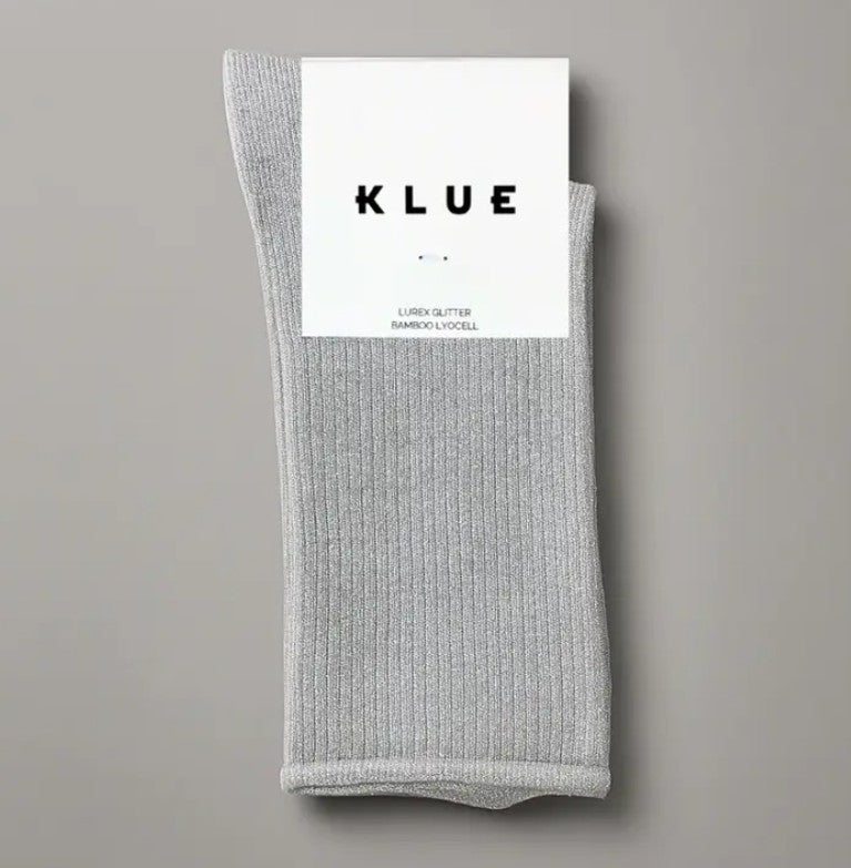 Chaussettes glitter - Light Grey