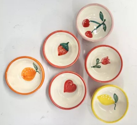 Petit bol céramique - Cerise