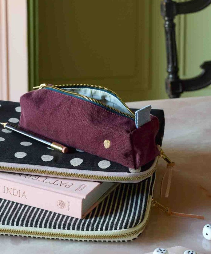 Trousse de bureau déperlante - Iona Wine