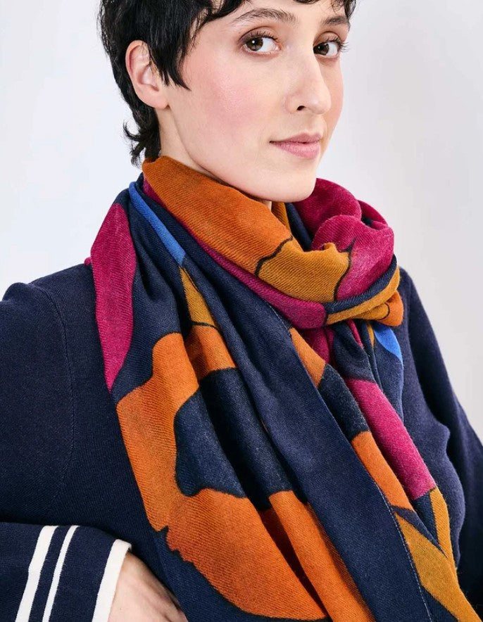 Echarpe Noa - Dark blue - 26HEN05