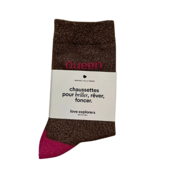 Chaussettes - Queen Rose